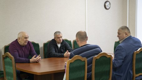 Встреча с мэром Жигаловского района Игорем Федоровским состоялась сегодня